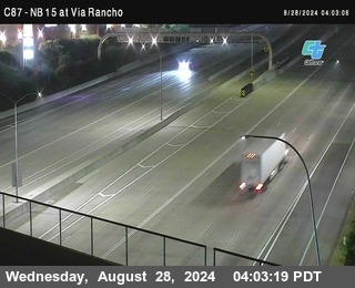 NB 15 & Via Rancho Pkwy