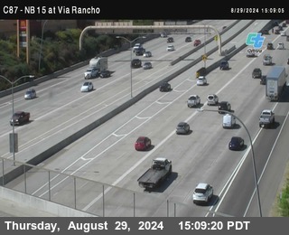 NB 15 & Via Rancho Pkwy