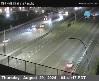 NB 15 & Via Rancho Pkwy