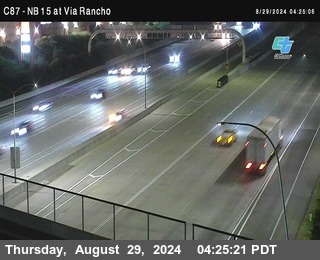 NB 15 & Via Rancho Pkwy