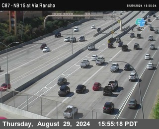 NB 15 & Via Rancho Pkwy