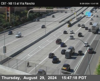 NB 15 & Via Rancho Pkwy