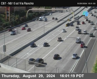 NB 15 & Via Rancho Pkwy