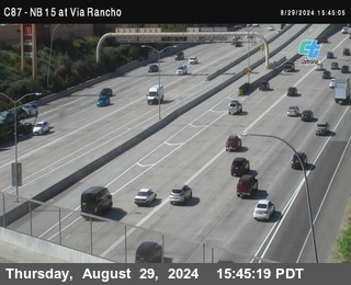 NB 15 & Via Rancho Pkwy