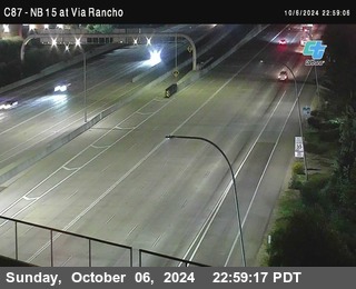 NB 15 & Via Rancho Pkwy