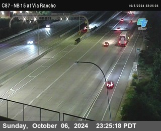 NB 15 & Via Rancho Pkwy