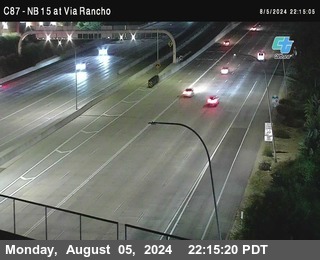 NB 15 & Via Rancho Pkwy