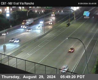 NB 15 & Via Rancho Pkwy