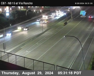 NB 15 & Via Rancho Pkwy