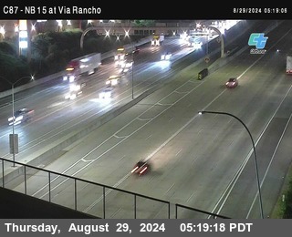 NB 15 & Via Rancho Pkwy