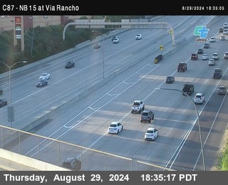 NB 15 & Via Rancho Pkwy