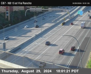 NB 15 & Via Rancho Pkwy