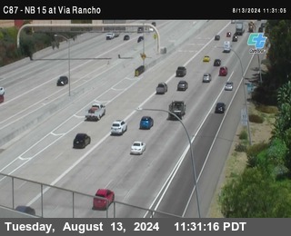 NB 15 & Via Rancho Pkwy