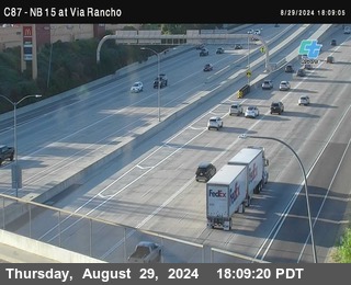 NB 15 & Via Rancho Pkwy