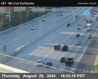 NB 15 & Via Rancho Pkwy