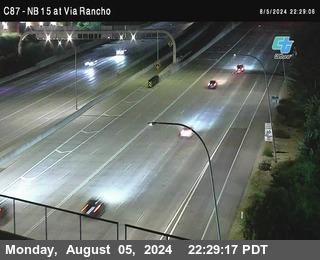 NB 15 & Via Rancho Pkwy