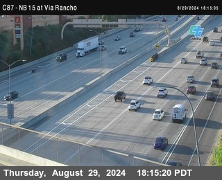 NB 15 & Via Rancho Pkwy