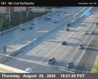 NB 15 & Via Rancho Pkwy