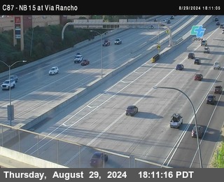 NB 15 & Via Rancho Pkwy