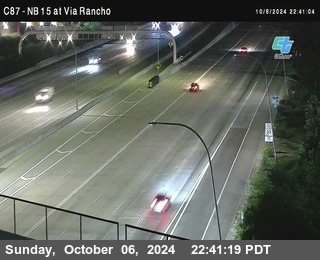 NB 15 & Via Rancho Pkwy