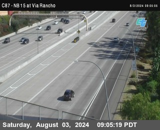 NB 15 & Via Rancho Pkwy