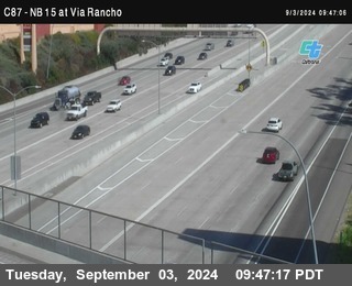 NB 15 & Via Rancho Pkwy