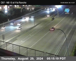 NB 15 & Via Rancho Pkwy