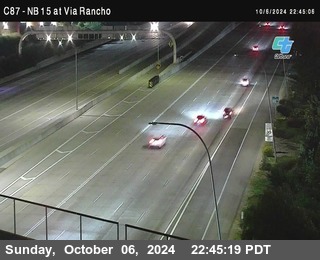 NB 15 & Via Rancho Pkwy