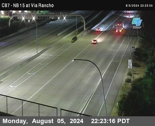 NB 15 & Via Rancho Pkwy