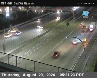 NB 15 & Via Rancho Pkwy