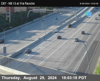 NB 15 & Via Rancho Pkwy