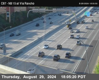 NB 15 & Via Rancho Pkwy