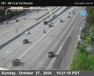 NB 15 & Via Rancho Pkwy