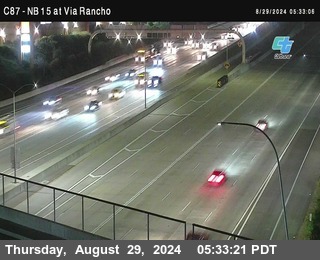 NB 15 & Via Rancho Pkwy