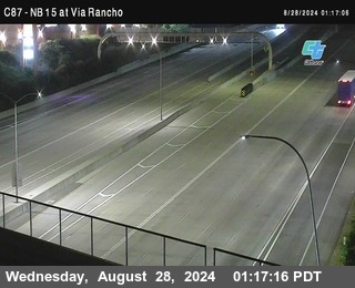 NB 15 & Via Rancho Pkwy