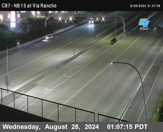 NB 15 & Via Rancho Pkwy