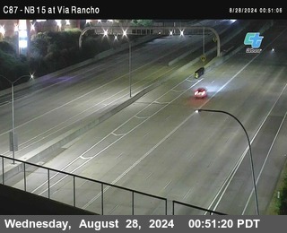 NB 15 & Via Rancho Pkwy