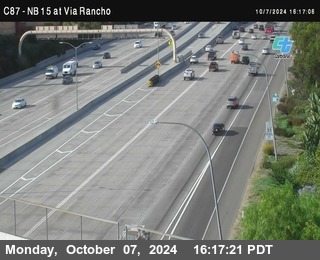 NB 15 & Via Rancho Pkwy