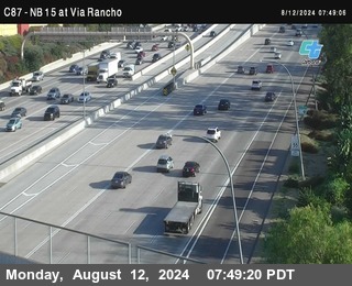 NB 15 & Via Rancho Pkwy