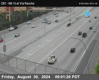 NB 15 & Via Rancho Pkwy