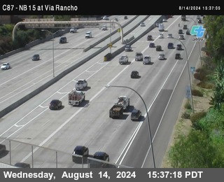 NB 15 & Via Rancho Pkwy