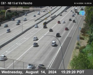 NB 15 & Via Rancho Pkwy