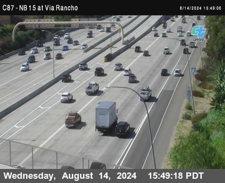 NB 15 & Via Rancho Pkwy