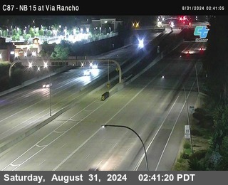 NB 15 & Via Rancho Pkwy