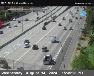 NB 15 & Via Rancho Pkwy