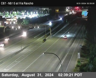 NB 15 & Via Rancho Pkwy