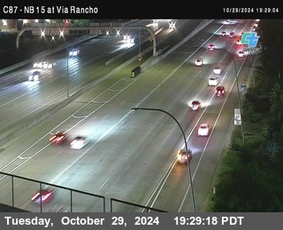 NB 15 & Via Rancho Pkwy