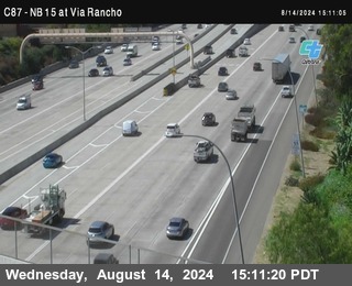 NB 15 & Via Rancho Pkwy