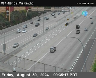 NB 15 & Via Rancho Pkwy