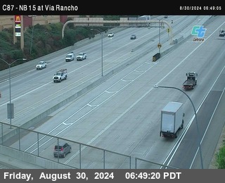 NB 15 & Via Rancho Pkwy